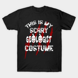 This Is My Scary Geologist Shirt T-Shirt